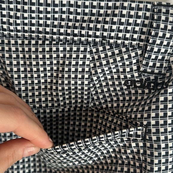 Adidas Black & White Gingham 30x32 Men’s Golf Pants - Picture 7 of 10